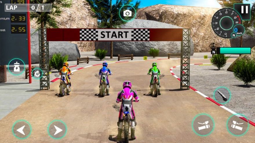 摩托车越野模拟器3D游戏官方版图2: