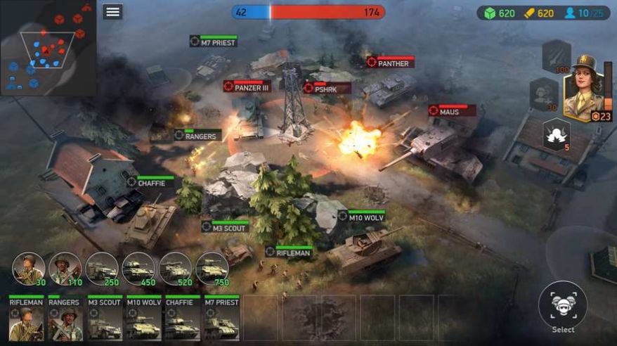 世界大战军队二战游戏中文手机版图3: