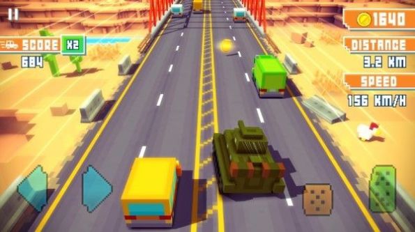 方块公路高速赛车游戏官方版2