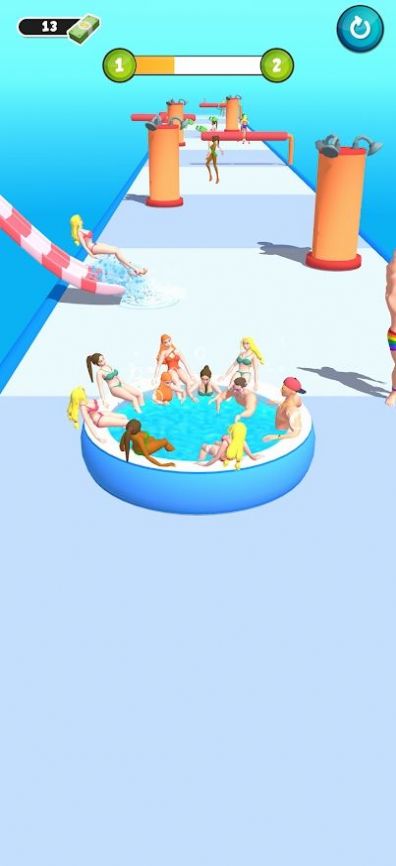 热水浴缸冲刺游戏最新版图1: