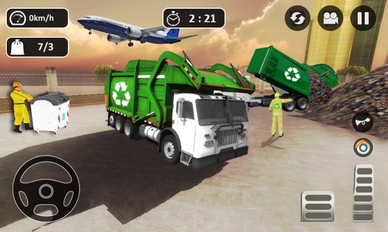 模拟垃圾车扫地游戏手机版图2: