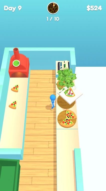 比萨冲刺3D游戏中文版（Pizza Rush 3D）图1: