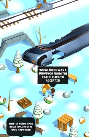 Frozen Forest Winter Survival游戏图1