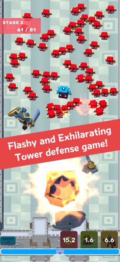 防御崩溃的塔防游戏ios苹果版截图2: