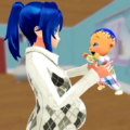 动漫女孩怀孕妈妈模拟器游戏