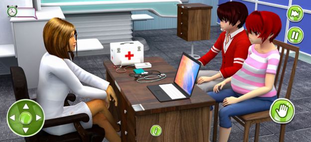 动漫孕妈妈护理模拟游戏安卓版图片1
