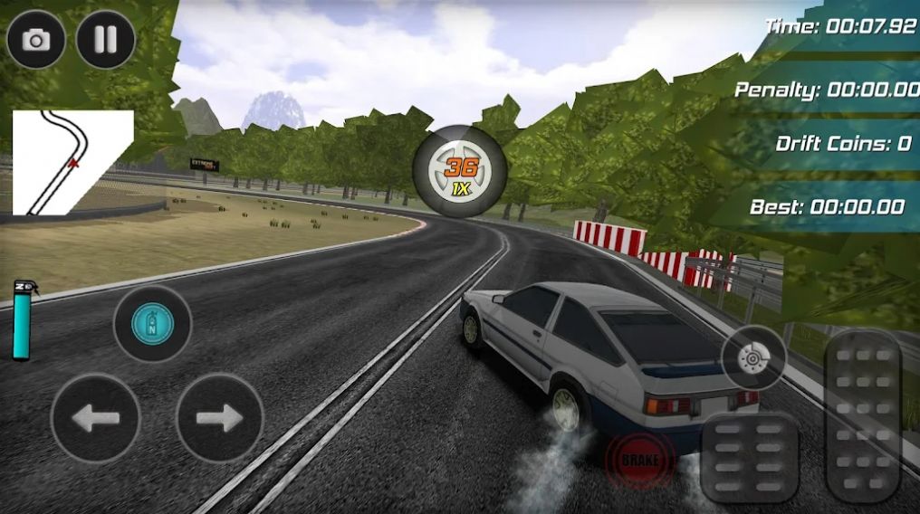 逼真的汽车漂移模拟器中文版(Realistic Car Drift Simulator)图2: