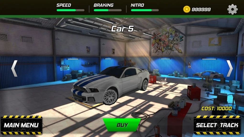 逼真的汽车漂移模拟器中文版(Realistic Car Drift Simulator)图3: