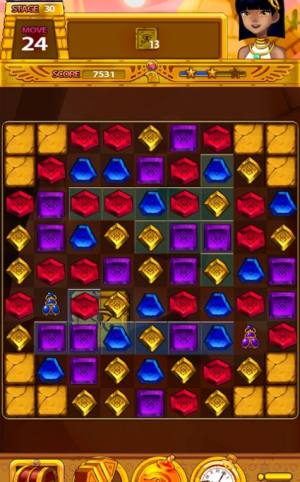 珠宝埃及谜题游戏官方最新版(Jewels Egypt Puzzle)图片1