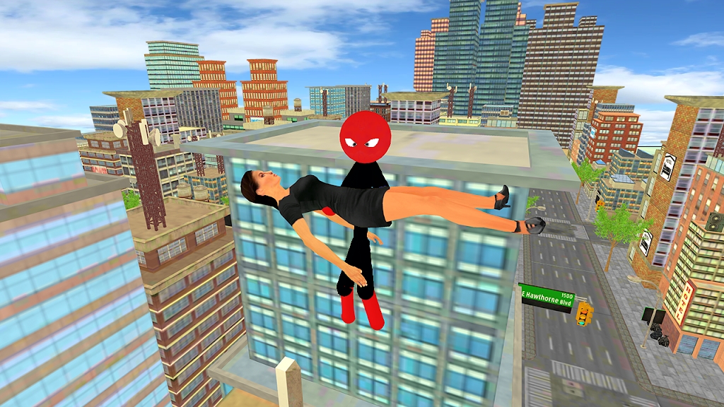 蜘蛛火柴人城市战斗3D游戏安卓版3
