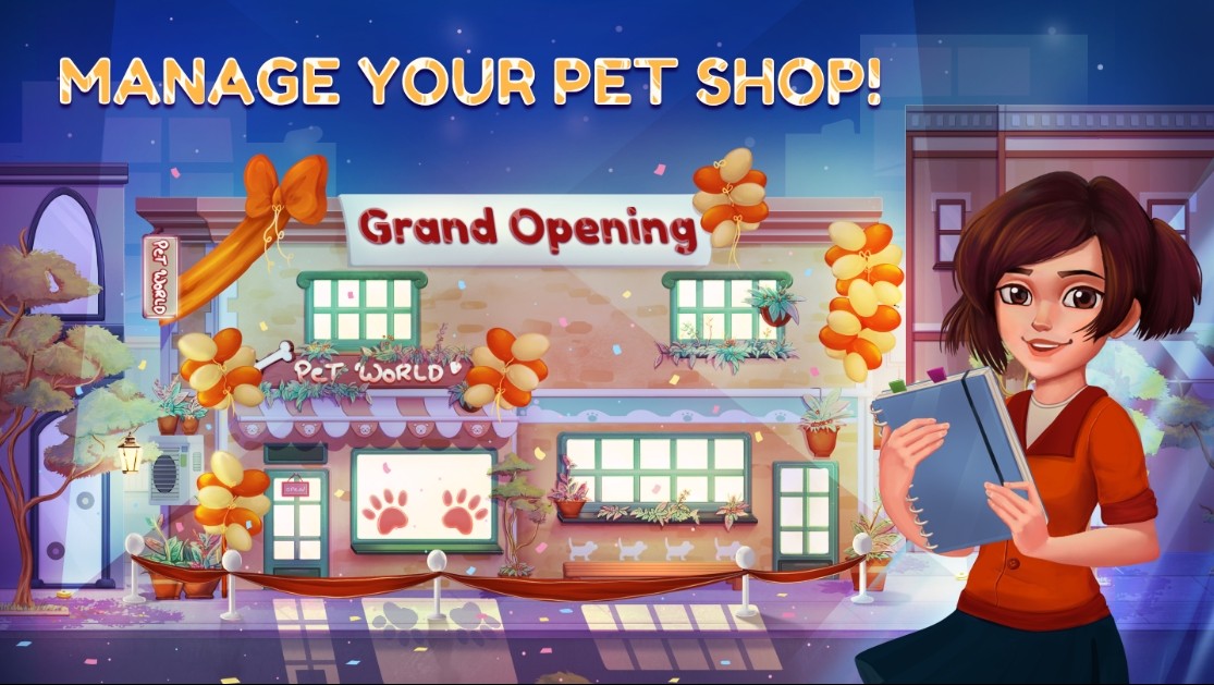 宠物店狂热动物酒店游戏中文版（Pet Shop Fever: Animal Hotel）图3: