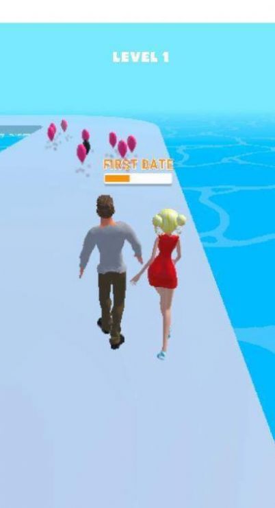 抖音情侣赛跑3D小游戏最新版图2: