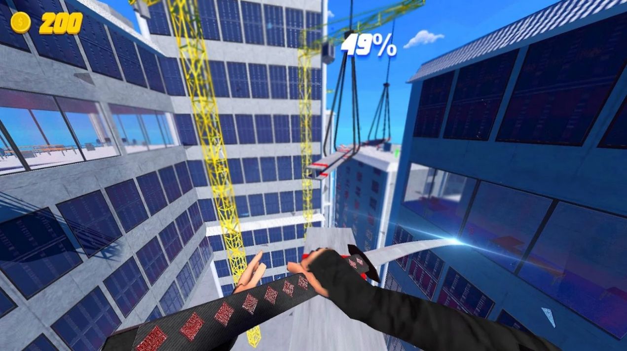 屋顶忍者跑游戏中文版（Rooftop Run Ninja）图4: