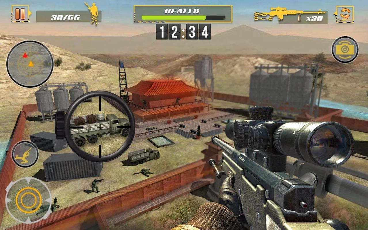 狙击步枪战争模拟游戏中文版（MissionIGI）图1: