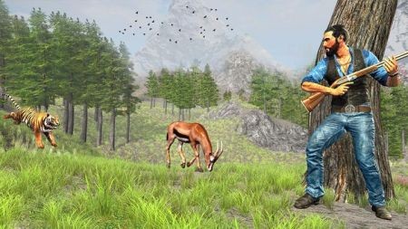 丛林动物狩猎游戏中文版（Real wild animal hunting）图3: