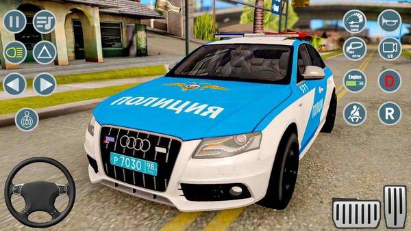 超级警车驾驶模拟器游戏中文版（Super Police Car Driving Games）图1:
