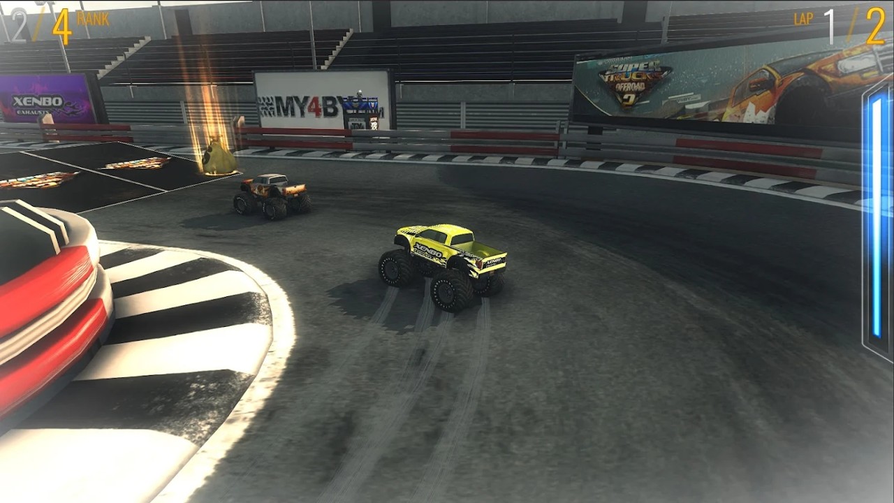 超级卡车越野赛车游戏中文版（SuperTrucks Offroad Racing）图3: