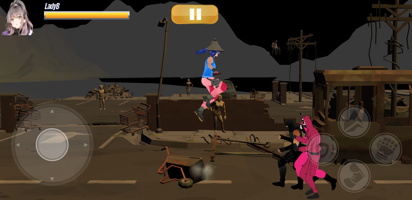 汤姆武士VS忍者游戏官方版（Tom Samurai VS Ninja 3D）图1:
