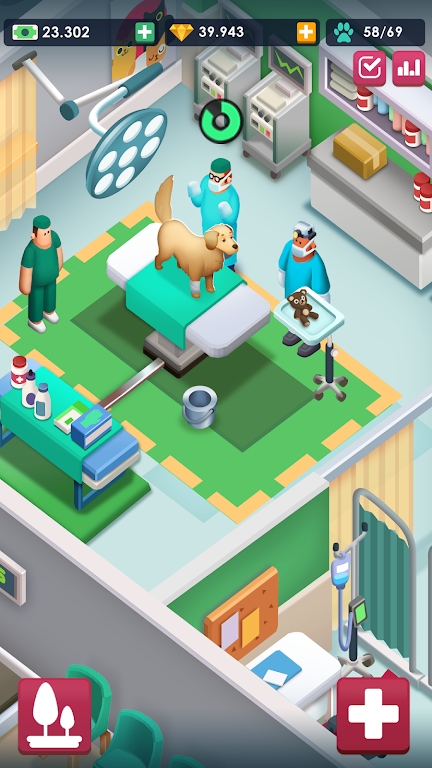 宠物医院大亨游戏官方版（Pet Hospital Tycoon）截图4: