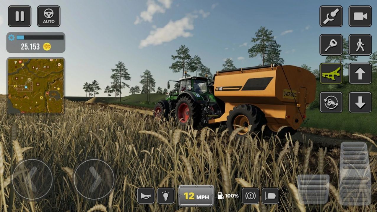 农民模拟器拖拉机2022游戏安卓版图1: