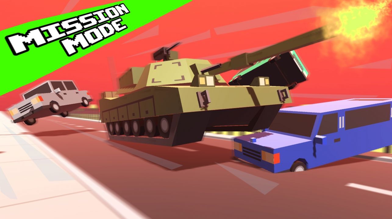疯狂的道路坦克横撞游戏官方安卓版图2: