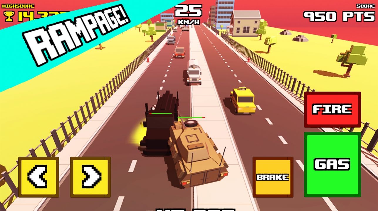 疯狂的道路坦克横撞游戏官方安卓版图3:
