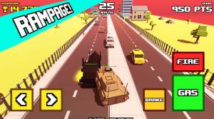 疯狂的道路坦克横撞游戏图3