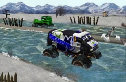 雪地奔驰卡车游戏手机版图片1