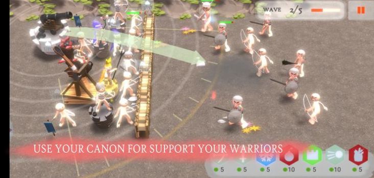 火柴人防御3D塔防战场游戏安卓版图1: