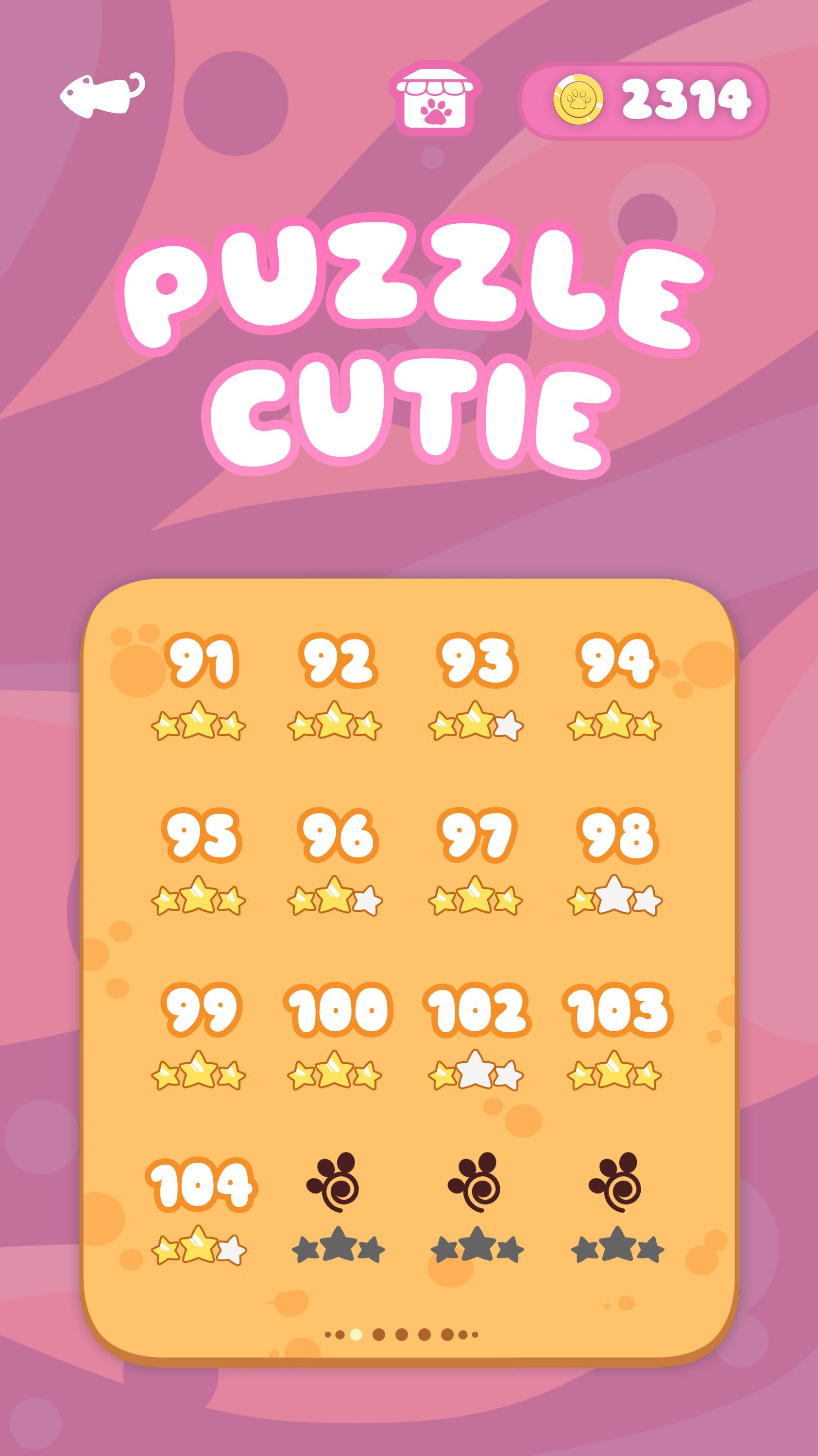 可爱的难题游戏安卓手机版（Puzzle Cutie）图1: