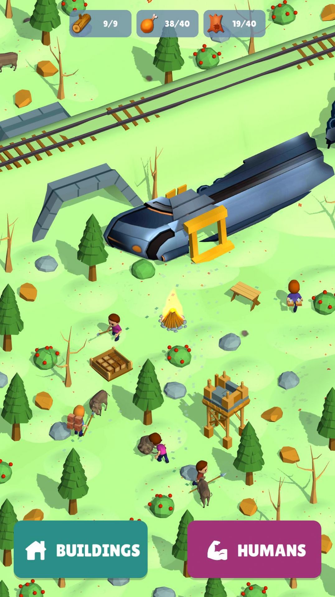 野生森林闲置生存游戏安卓版图3: