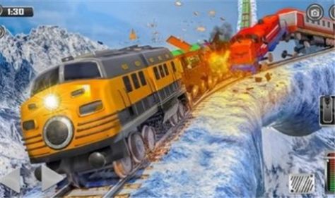 雪地火车模拟游戏中文手机版图3: