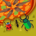 蚂蚁和披萨游戏