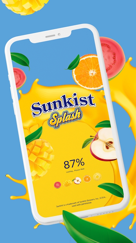 阳光飞溅游戏官方版（Sunkist Splash）图1: