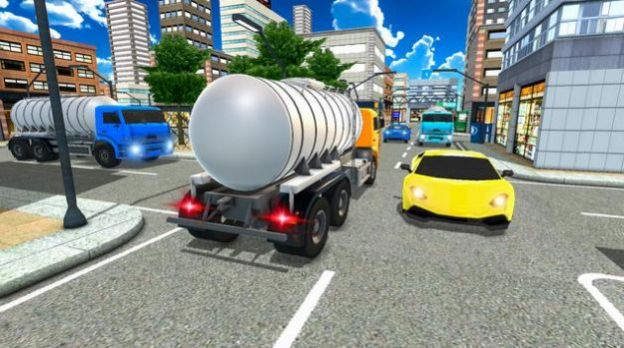 城市油罐车驾驶模拟游戏中文手机版截图1: