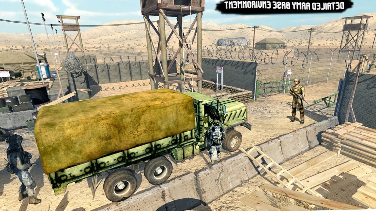 军用物资运输车模拟器游戏安卓最新版图3: