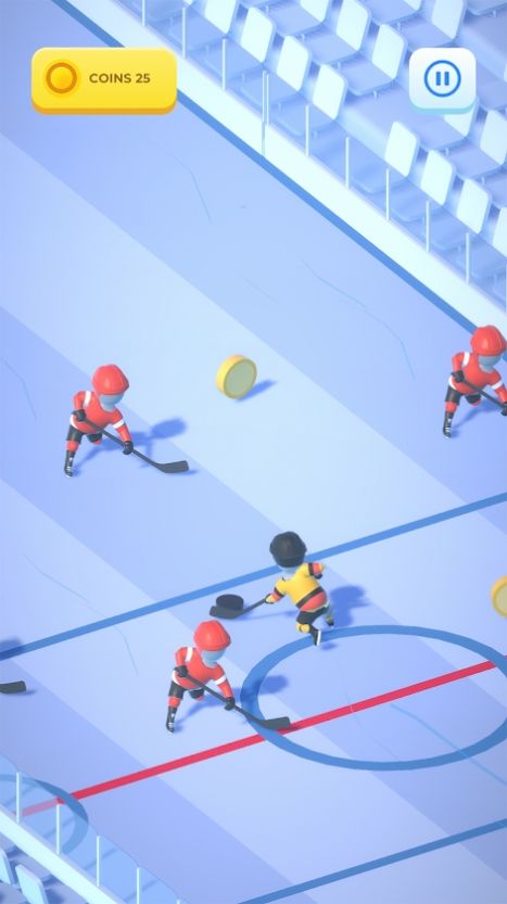 曲棍球冲突与战斗游戏中文版（Hockey Clash & Fight: Shootout）截图1: