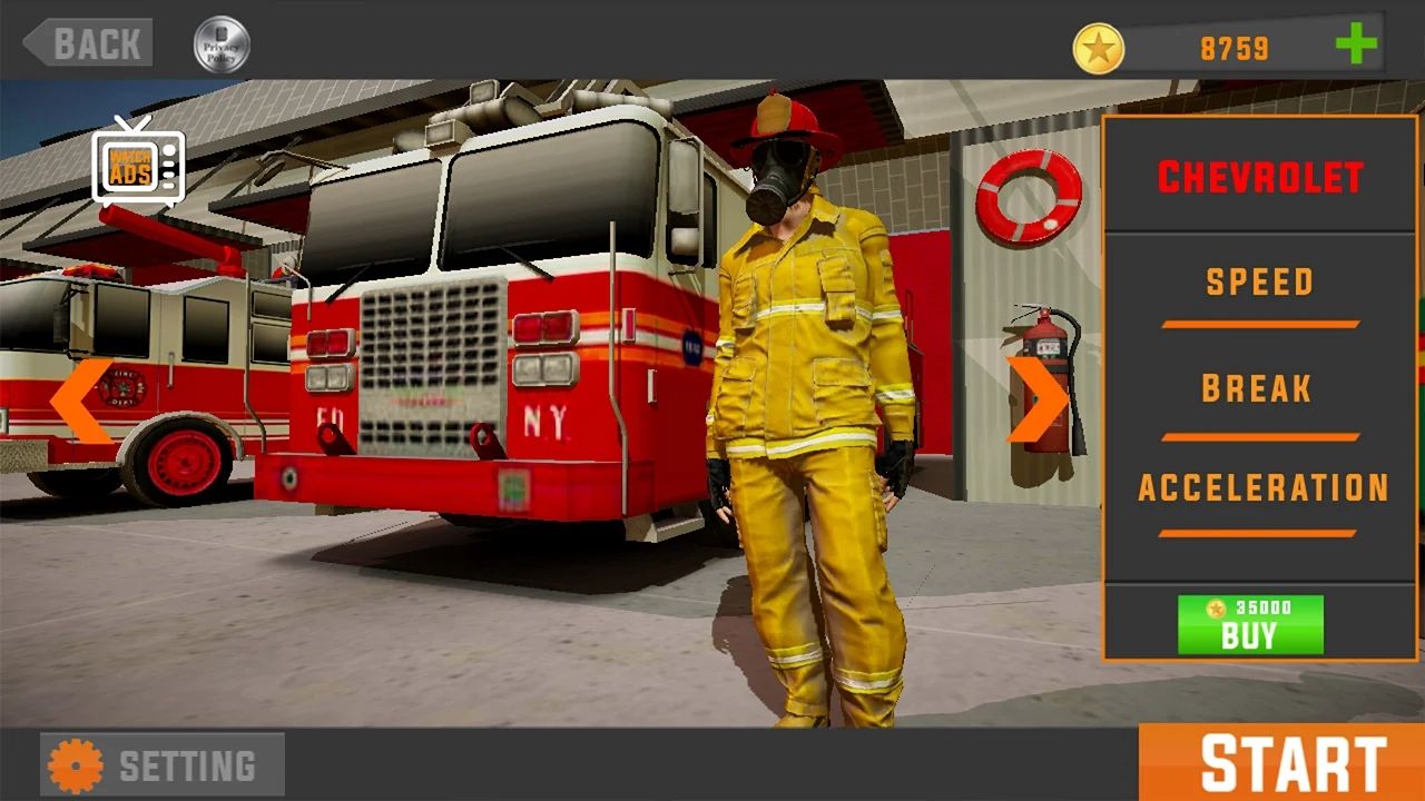Fire Truck Simulator游戏安卓版图3: