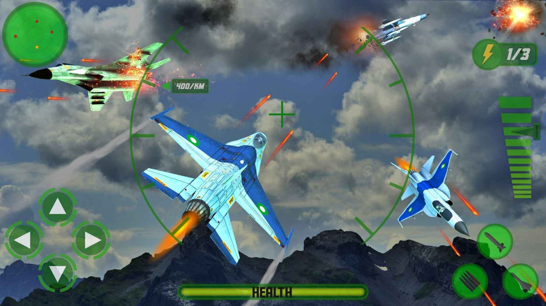 雷击战斗机游戏安卓最新版图1: