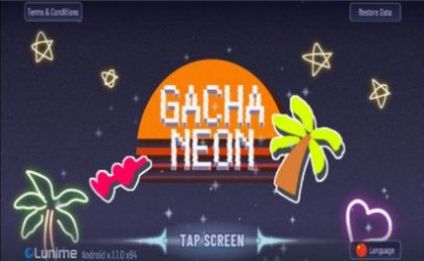 加查霓虹灯中文汉化最新版（Gacha Neon）图3: