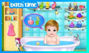 甜蜜的婴儿沐浴游戏图3