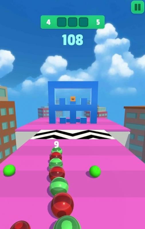 捣碎球狂奔安卓手机版游戏（Smashy Balls）图1: