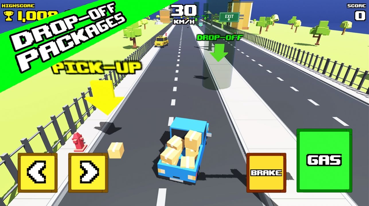 疯狂之路皮卡车游戏官方安卓版图片1