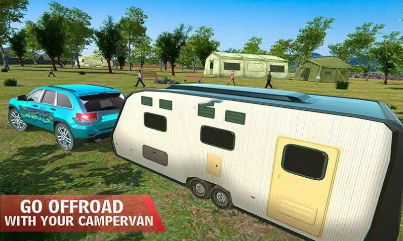 露营汽车驾驶模拟器游戏最新版（Camper Van Simulator）截图2: