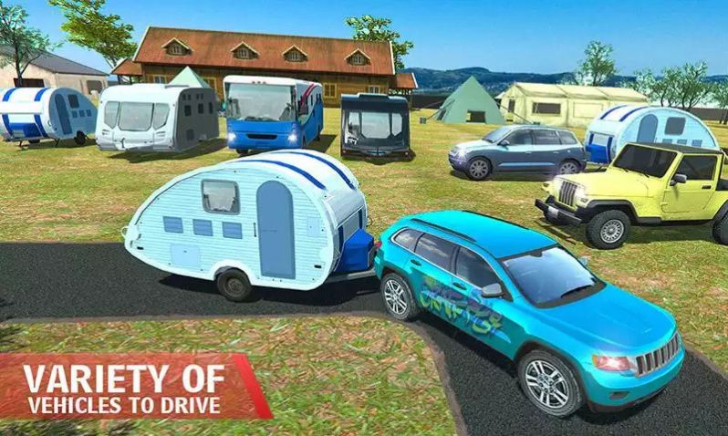 露营汽车驾驶模拟器游戏最新版（Camper Van Simulator）图3: