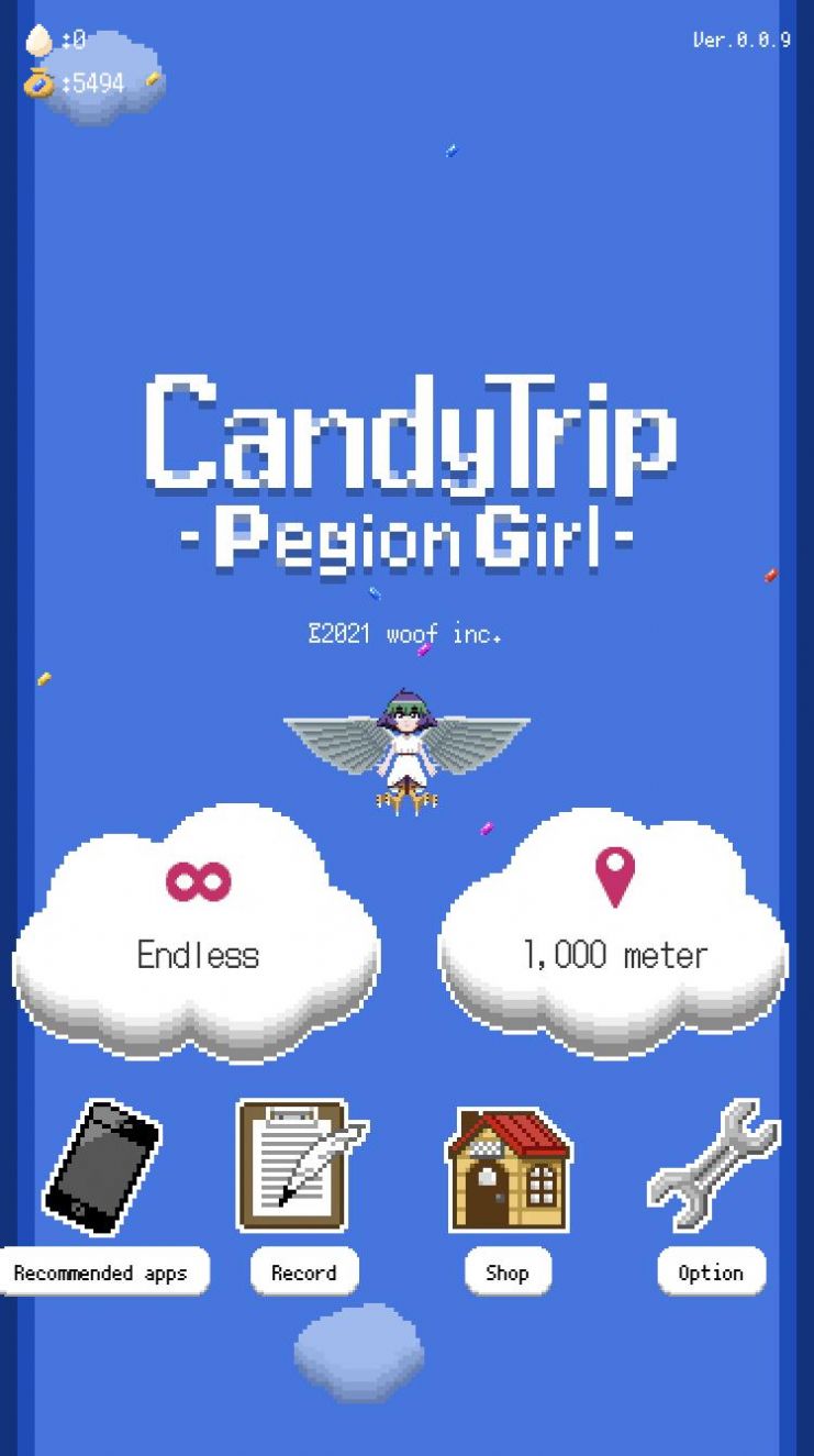 糖果之旅鸽子女孩游戏中文汉化版（Candy Trip Pigeon Girl）图片1