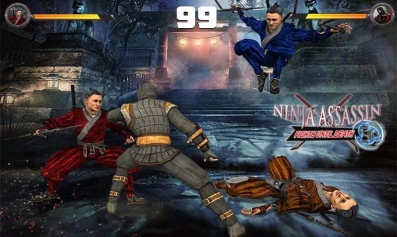 刺客大战忍者游戏中文版（Fights Until Death Ninjas Team）图3: