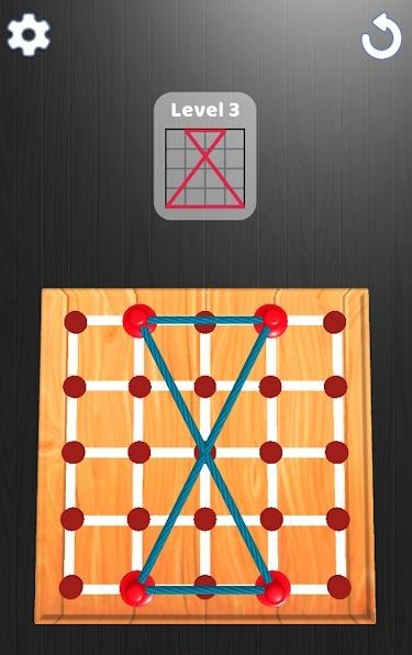 针串拼图游戏手机版下载（Pin String Puzzle）图片1