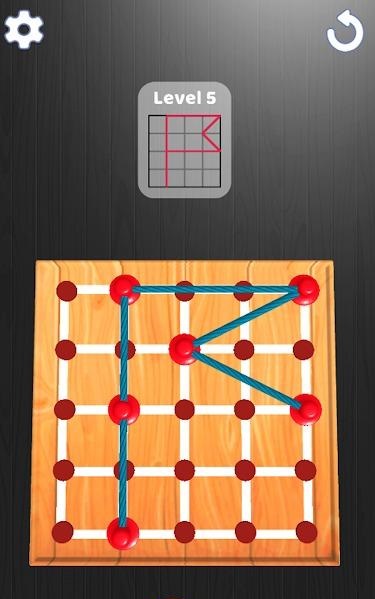 针串拼图游戏手机版下载（Pin String Puzzle）图2: