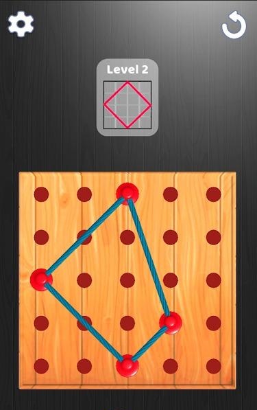 针串拼图游戏手机版下载（Pin String Puzzle）图3: